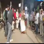 उपराष्ट्रपति जगदीप धनखड का अपमान करना निंदनीय है मंडल अध्यक्ष भाजपा अनुराग ठाकुर ने राहुल गांधी का पुतला फूका ।