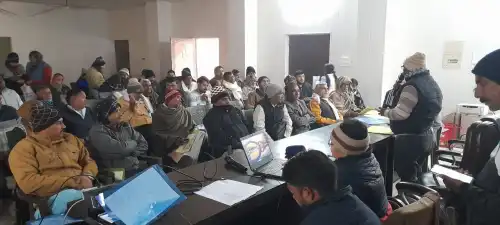 विकासखंड कार्यालय पर एक प्रशिक्षण कार्यक्रम का आयोजन किया गया।