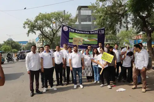 र्विश्व पर्यावरण दिवस पर नैनीताल बैंक द्वारा रैली एवं वृक्षारोपण कार्यक्रम का आयोजन