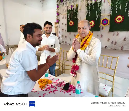 चंडौस में युवा निर्माण वाहिनी की बैठक सम्पन्न — युवाओं को संगठित करने का आह्वान