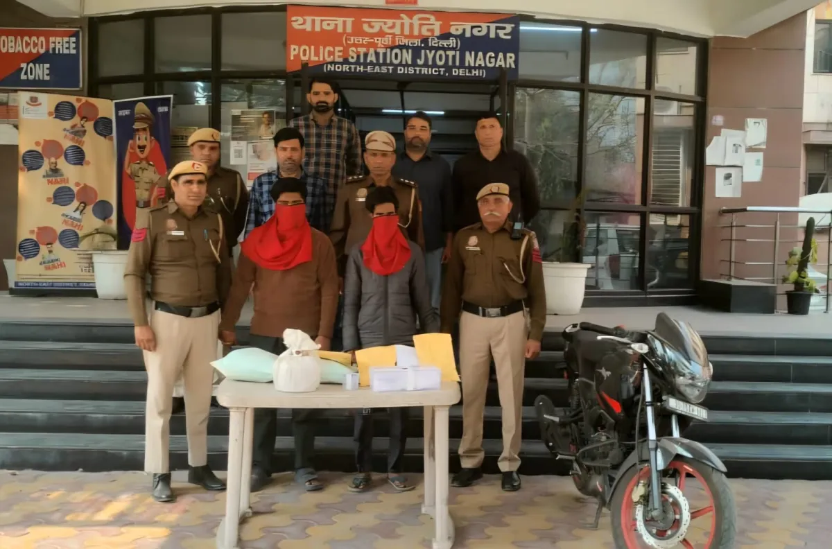 दिल्ली के ज्योति नगर में ब्लाइंड मर्डर सुलझा | पुलिस ने 2 आरोपी दबोचे