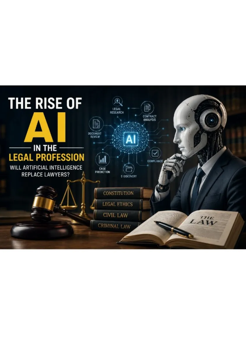 The Rise of AI in the Legal Profession: Will Artificial Intelligence Replace Lawyers?